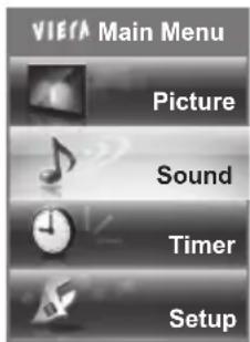 PANASONIC TX-P65VT30B - Select [Sound] - 1