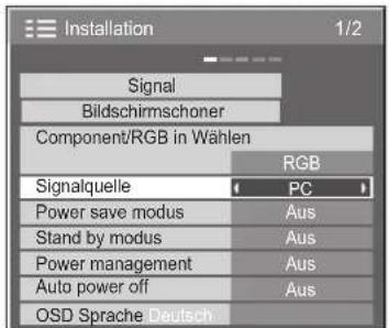 PANASONIC TH-65PF11EK - Ändern der Eingangssignalquellen - 2