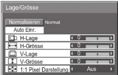 PANASONIC TH-65PF11EK - Lage / Grösse anpassen - 2