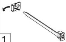 PANASONIC TH-65PF11EK - - Kabel-Halteband - 1