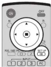 PANASONIC TH-65PF11EK - Vorgehen zur Einstellung für Porträt - 2