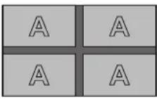 PANASONIC TH-65PF11EK - Vorgehen zur Einstellung für MULTIDISPLAY - 9