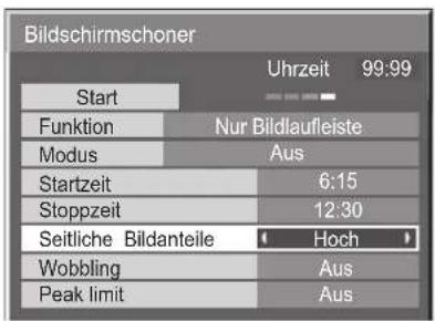 PANASONIC TH-65PF11EK - Einstellung der seitlichen Bildanteile - 6