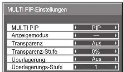 PANASONIC TH-65PF11EK - MULTI PIP-Einstellungen - 3