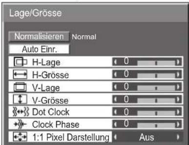 PANASONIC TH-65PF11EK - Lage / Grösse anpassen - 3