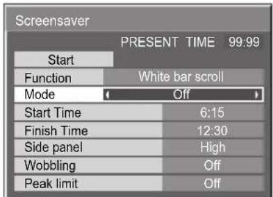 PANASONIC TH-58PH10BK - Mode selection - 3