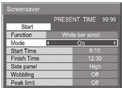 PANASONIC TH-58PH10BK - Start setting - 2
