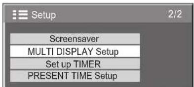 PANASONIC TH-58PH10BK - How to Setup MULTI DISPLAY - 4
