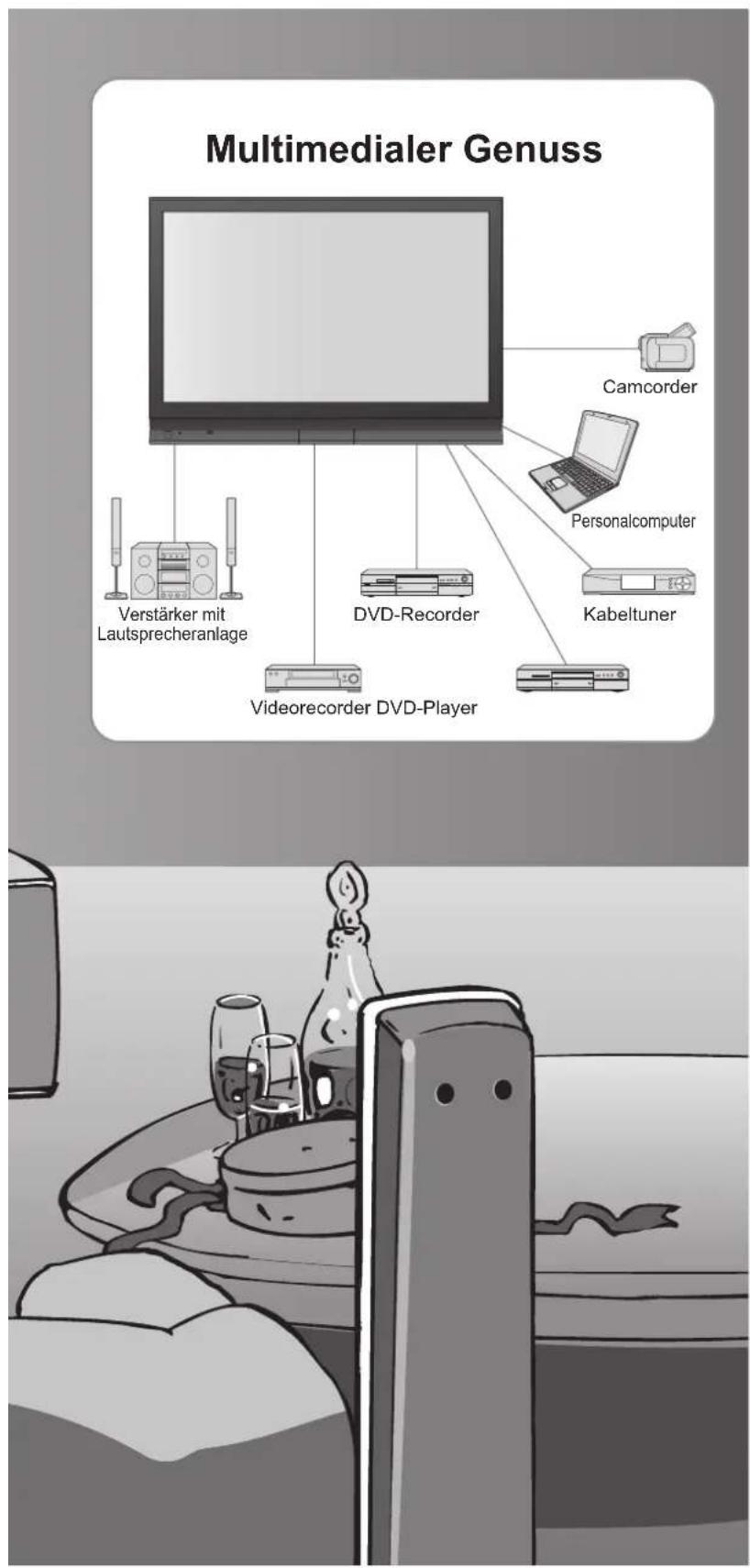PANASONIC TH-50PV71FA - der multimedialen-Unterhaltung voll aus - 1