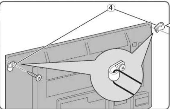 PANASONIC TH-50PV71FA - ■Sicherung an einer Wand. - 2