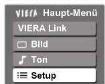 PANASONIC TH-50PV71FA - Wählen Sie „Setup“ aus. - 1