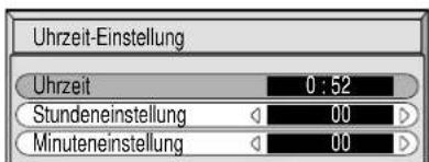 PANASONIC TH-50PHW5 - PRESENT TIME -Einstellung - 4