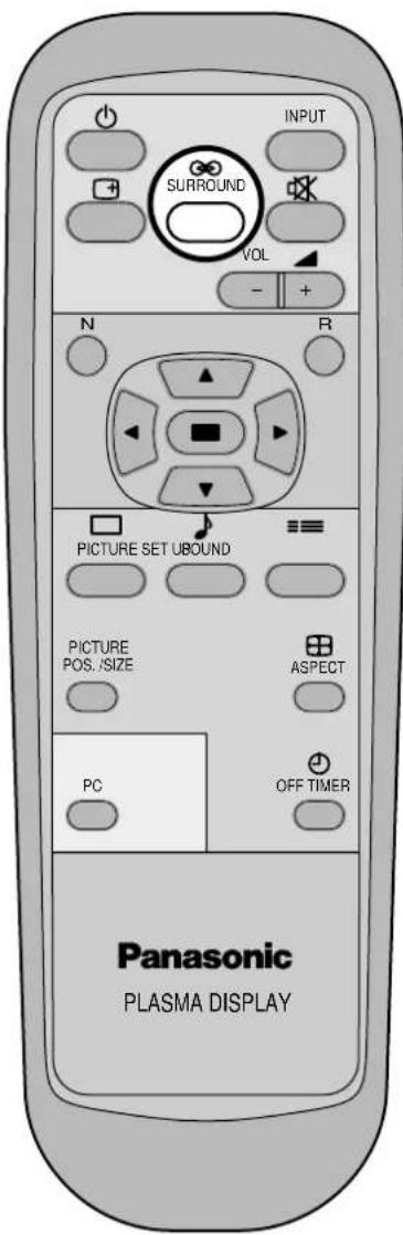 PANASONIC TH-50PHW5 - SURROUND-Taste - 1