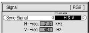 PANASONIC TH-50PHW5 - Menü-Anzeige auf dem Bildschirm mit der Fernbedienung - 6