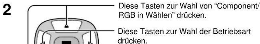 PANASONIC TH-50PHW5 - Wahl von Component/RGB IN Signalen - 3
