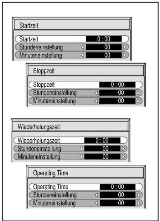 PANASONIC TH-50PHW5 - Einstellung der Zeit für den Bildschirmschoner - 4
