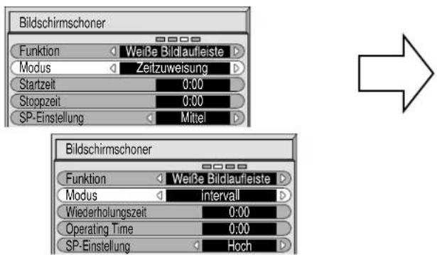 PANASONIC TH-50PHW5 - Einstellung der Zeit für den Bildschirmschoner - 2