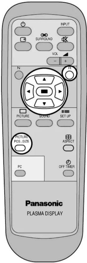 PANASONIC TH-50PHW5 - Einstellung des Bildschirms - 6
