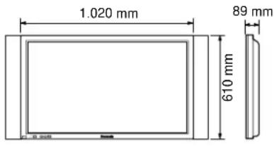 PANASONIC TH-50PHW5 - Technische Daten - 1
