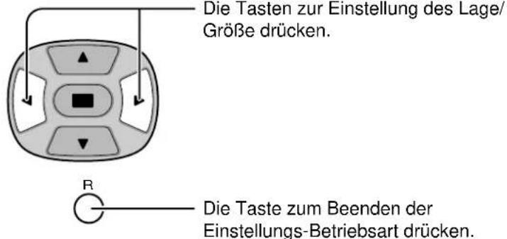 PANASONIC TH-50PHW5 - Einstellung des Bildschirms - 5