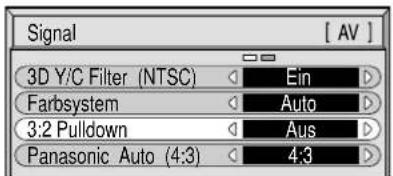 PANASONIC TH-50PHW5 - 3:2 Pulldown - 3