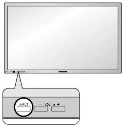 PANASONIC TH-50PHW5 - Wahl des Eingangssignals - 1