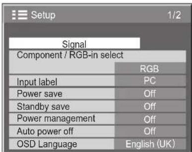 PANASONIC TH-50PHD7WS - Note: - 1