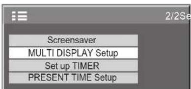 PANASONIC TH-50PHD7WS - How to Setup MULTI DISPLAY - 4