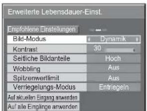 PANASONIC TH-50PH12EK - Benutzereinstellungen - 5