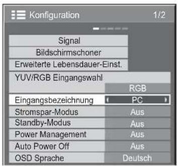 PANASONIC TH-50PH12EK - Ändern der Eingangssignalquellen - 2