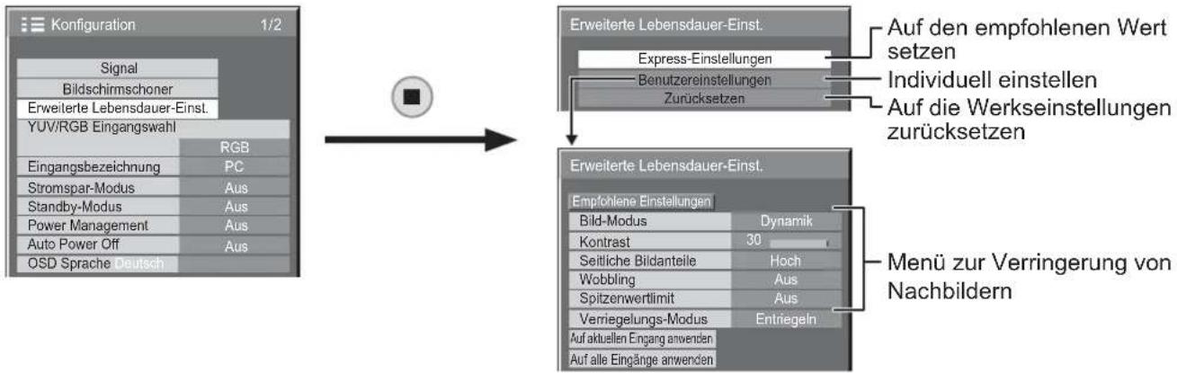 PANASONIC TH-50PH12EK - Erweiterte Lebensdauer-Einst. - 1