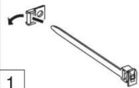 PANASONIC TH-50PH11ES - - Kabel-Halteband - 1