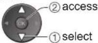 PANASONIC TH-42PX80BA - ■ To change a timer programming event - 1