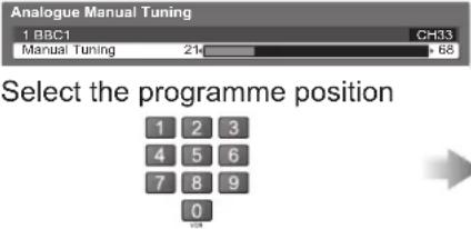 PANASONIC TH-42PX80BA - ■ For Auto Setup, using the buttons on the front of the TV (p. 8) - 9
