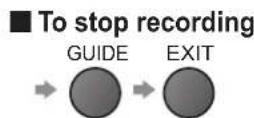PANASONIC TH-42PX80BA - Timer Programming from Menu - 3
