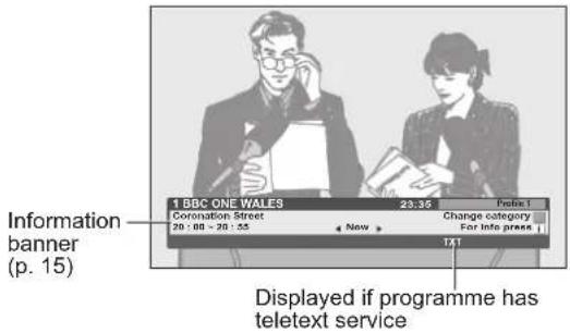 PANASONIC TH-42PX80BA - DVB teletext services - 1