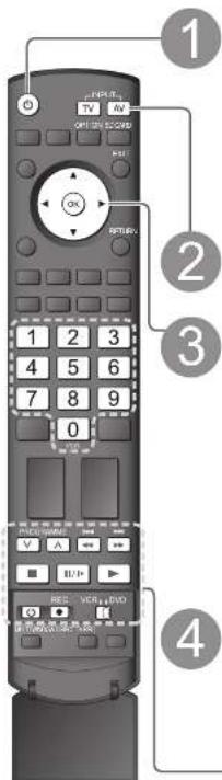 PANASONIC TH-42PX730E - Betrachten von Videos und DVDs - 1