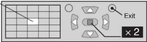 PANASONIC TH-42PWD7WS - Select the area of the image to be enlarged. - 3