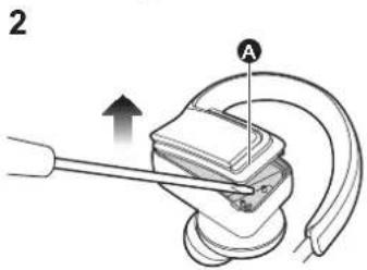 PANASONIC RP-BTS50 - To remove the battery when disposing of this unit - 2