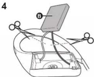 PANASONIC RP-BTS50 - To remove the battery when disposing of this unit - 4