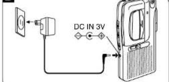 PANASONIC RN-505 - AC power operation B - 1