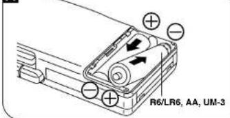PANASONIC RN-505 - Dry cell batteries A - 1