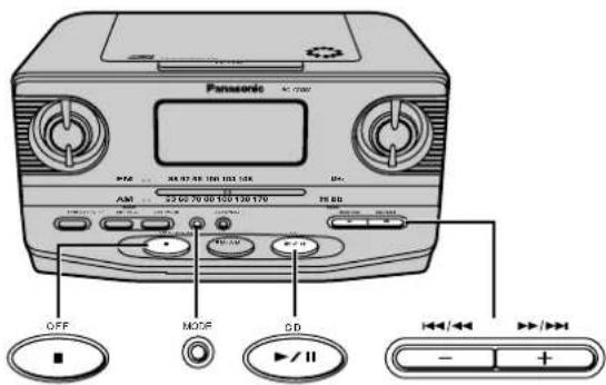 PANASONIC RC-CD300 - Other play methods - 1