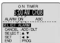 PANASONIC AG-520 - ON-TIMER with Alarm - 3
