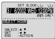PANASONIC AG-520 - k, Time Zone Adjust - 1