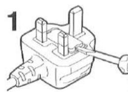 PANASONIC NV-SD230B - How to replace the Fuse - 3