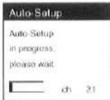 PANASONIC NV-SD230B - How to Restart Auto-Setup - 6