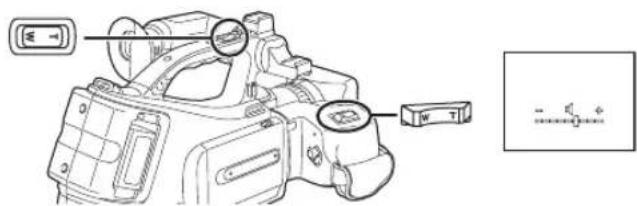 Diagram of a car dashboard with control panel and playback indicator, alongside a close-up of the right-side display showing playback controls.