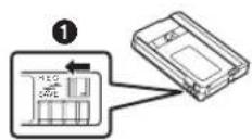 PANASONIC NV-MD10000 - Inserting/removing a cassette - 4
