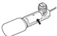 PANASONIC NV-MD10000 - - Inserting a Battery - 3